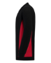 Afbeeldingen van TRICORP WORKWEAR Polosweater Bicolor Borstzak 302001 Zwart /Rood 3XL