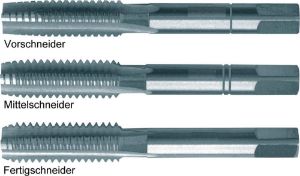 Afbeeldingen van FORUM Handtapset HSS-E kobalt gelegeerd m6.0