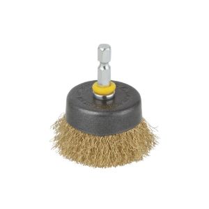 Afbeeldingen van Wolfcraft Komborstel messing 50mm