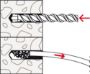 Afbeeldingen van Fischer constructieplug DuoXpand 10 x 100 T B verzonken kop TX40