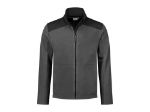 Afbeeldingen van Santino fleecejack Trento grafiet/zwart 2XL