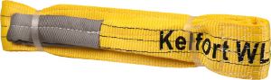 Afbeeldingen van Kelfort Hijsband PHK90-2, 2 meter 3000 kilo geel met certificaat