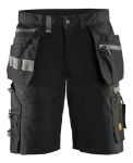 Afbeeldingen van Blåkläder Short met stretch en spijkerzakken 1598 zwart