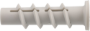Afbeeldingen van Kelfort Gasbetonanker nylon 12x60mm schroefdiameter 8.0mm (20 stuks)