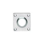 Afbeeldingen van INTERSTEEL Rozet vierkant plat RVS 3419