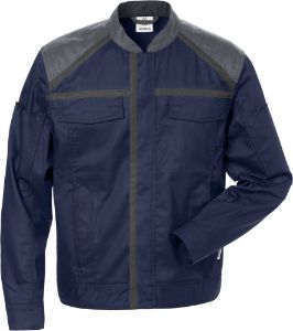 Afbeeldingen van FRISTADS Jack 4555 STFP Marineblauw/grijs 3XL