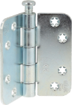 Afbeeldingen van Oxloc Scharnier 89 x 89 x 3.0 mm, ronde hoek, gegalvaniseerd, verzinkt