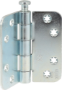 Afbeeldingen van Oxloc Scharnier 89 x 89 x 3.0 mm, ronde hoek, gegalvaniseerd, verzinkt