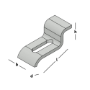 Afbeeldingen van GB Sluitplaat sv 30x60x35x5