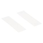 Afbeeldingen van Köhlerwoodcap Glaswiggen 100x28x1mm wit 