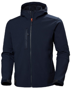 Afbeeldingen van Helly Hansen 74230 Kensington Hooded Softshell Jacket navy M