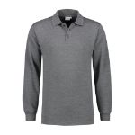 Afbeeldingen van Santino Polosweater Rick donker grijs 2XL