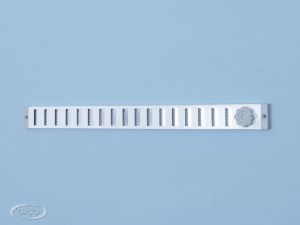 Afbeeldingen van Gavo Schuifrooster, aluminium, 40 mm hoog 3-5004W 500mm, wit