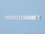 Afbeeldingen van Gavo Schuifrooster, aluminium, 40 mm hoog 3-5004W 500mm, wit