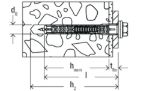 Afbeeldingen van Fischer Constructieplug met zeskantschroef DuoXpand FUS 10 x 100