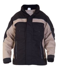 Afbeeldingen van HYDROWEAR Rijswijk canvas jack zwart/khaki m