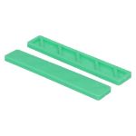 Afbeeldingen van Köhlerwoodcap Rasterblokje, Kunststof, Beglazingsblokje  100x18.5x5mm groen (100)