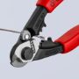 Afbeeldingen van KNIPEX Staaldraadschaar, gesmeed 190mm