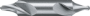 Afbeeldingen van Phantom HSS Centerboor DIN 333-R met radius‚ 60° 15.250 1x4mm
