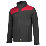 Afbeeldingen van TRICORP WORKWEAR Softshell Bicolor Naden 402021 Donkergrijs/Rood 2XL