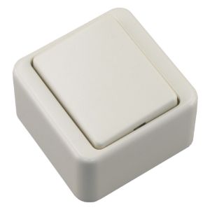 Afbeeldingen van Berker schakelaar opbouw - wissel - polarwit