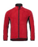 Afbeeldingen van MASCOT® Fleece jas 16003 hannover rood/zwart 2XL