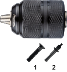 Afbeeldingen van Phantom Snelspanboorhouder in metalen uitvoering 1/2" 13mm