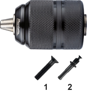 Afbeeldingen van Phantom Snelspanboorhouder‚ in metalen uitvoering 81.181 3/8" 13mm