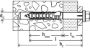 Afbeeldingen van fischer Constructieplug met zeskantschroef SXR FUS 10x100mm