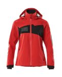 Afbeeldingen van MASCOT® Dames Shell jas 18011 accelerate rood/zwart 2XL