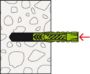 Afbeeldingen van Fischer universeelplug UX Green 10 x 60 met rand