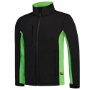 Afbeeldingen van TRICORP WORKWEAR Softshell Bicolor 402002 zwart/lime S