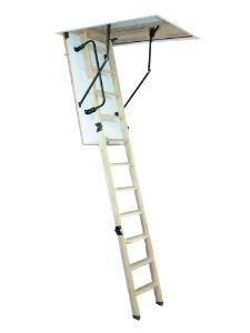 Afbeeldingen van Altrex Houten zoldertrap Woodytrex Superieur 120x60 cm
