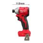 Afbeeldingen van MILWAUKEE® M18™ compacte koolborstelloze 1/4˝ Hex slagschroevendraaier M18 BLIDRC