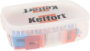 Afbeeldingen van Kelfort Assortimentsdoos kunststof uitvulplaatjes Maten 1-10mm. Doos à 200st in de mix