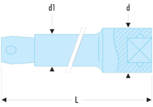 Afbeeldingen van Facom Verlengstuk 3/8" J.S 125mm