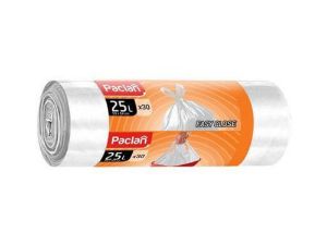 Afbeeldingen van Paclan vuilniszak10t 53 x 54 cm, 25 liter, rol a 30 zakken