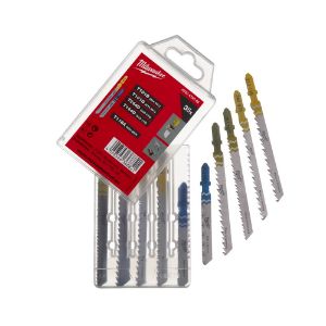 Afbeeldingen van MILWAUKEE® Decoupeerzaagbladen set - T receptie Jigsaw Blade Set 2 - 35 delig