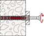 Afbeeldingen van Fischer constructieplug DuoXpand 10 x 100 T B verzonken kop TX40