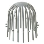 Afbeeldingen van Boldraadrooster, 80-100 mm, pvc