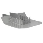 Afbeeldingen van Pvc kiezelbak, 60 x 80 mm, 45 graden, t.b.v. stadsuitloop