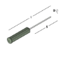 Afbeeldingen van GB Inslaghulpstuk t.b.v. UNI-flexplug 330180, groen 215mm