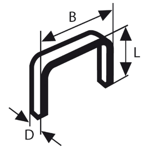 Afbeeldingen van Bosch Niet met fijne draad type 53 11,4x12 (1000)