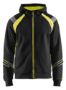 Afbeeldingen van Blåkläder Hooded sweatshirt hele rits visible 3433