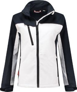 Afbeeldingen van WorkWoman® Softshell Experience Jacket 1.25011 wit/navy S