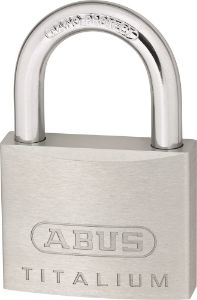 Afbeeldingen van ABUS Hangslot Titalium 64TI breedte 50 mm, hoogte 77 mm