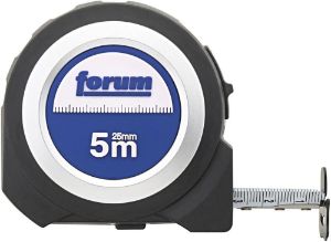 Afbeeldingen van FORUM Rolbandmaat, Stalen band 5m x 25mm