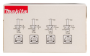 Afbeeldingen van Makita Freesset 4dlg 8mm D-53534