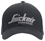 Afbeeldingen van Snickers Workwear Cap met Logo 9041 zwart