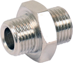 Afbeeldingen van Ironside Patentnippel buitendraad 1/8"-1/8" set per 2